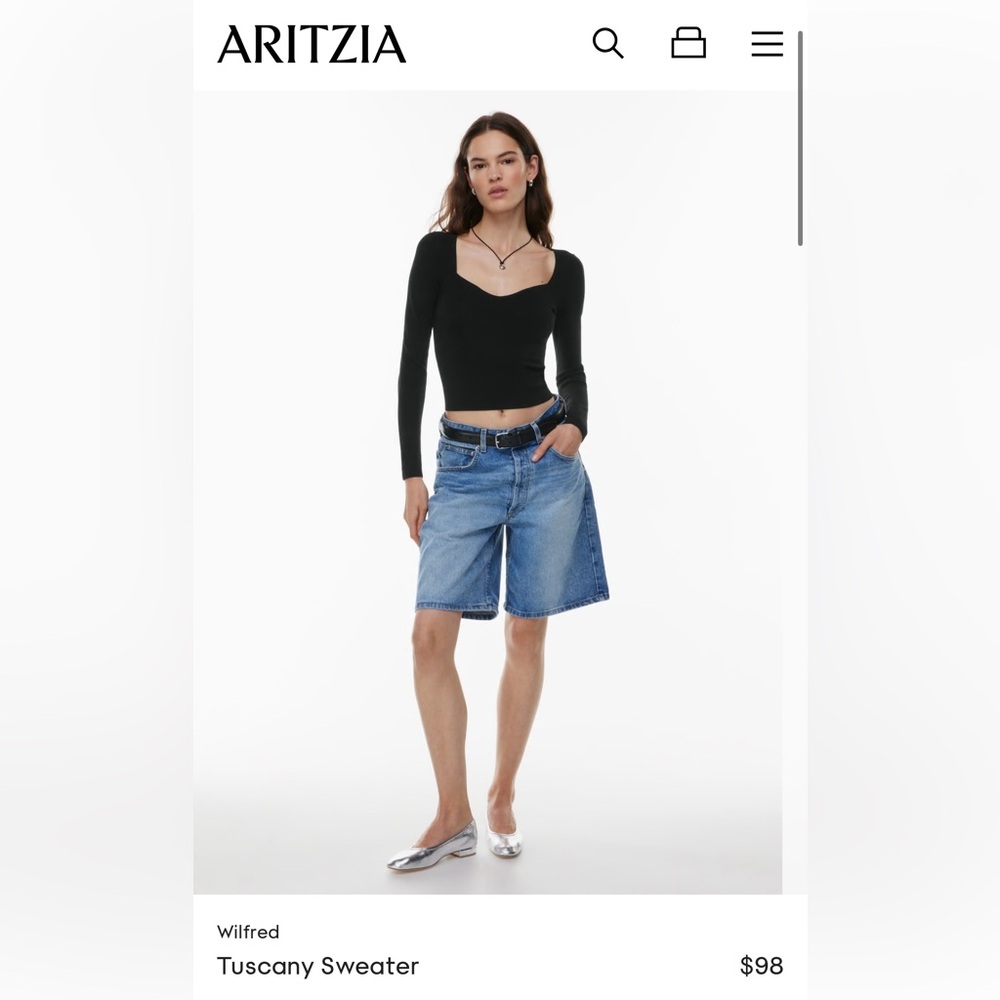 Wilfred (Aritzia) Tuscany Sweater, NWOT XS